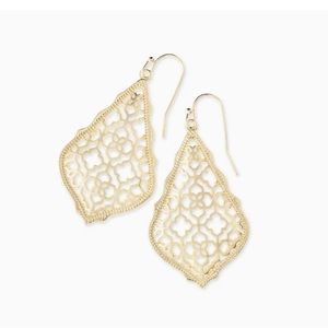 Addie gold drop earrings